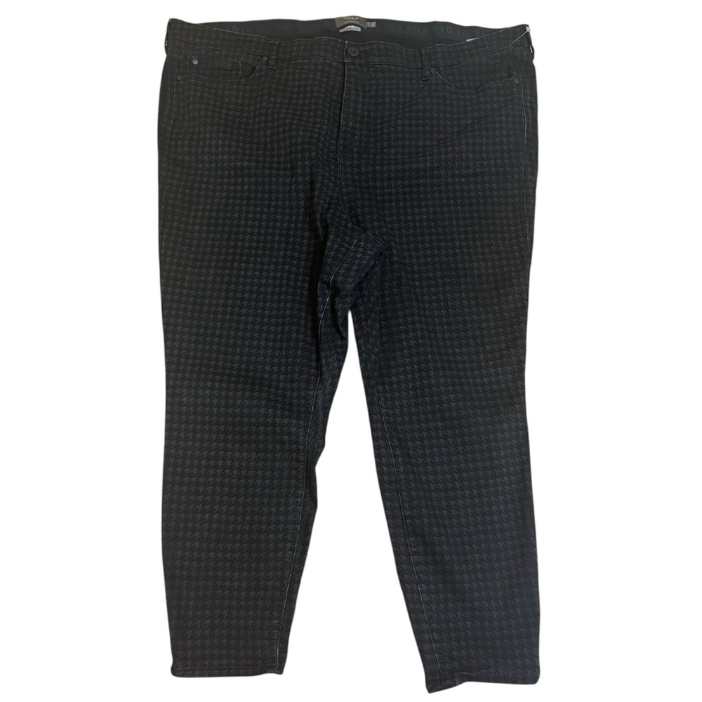 Torrid Houndstooth Sky High Skinny Jeans Sz 28